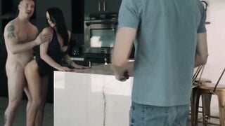 Derek Kage & Ivy Irelands Free Use Kitchen Threesome DP