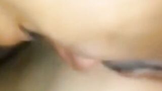 Amateur Interracial BBC Creampie: White Woman Sucks Black Dick