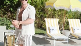 Molly Little & Xxlayna Marie Deepthroat Alberto Blanco in Hidden Poolside Threesome
