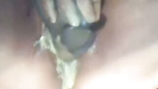 BBW Amateur's Ice Cream Close-Up