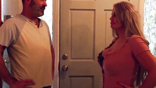 Enjoying bbc with Her New Girlfriend into Front of Her Ex-Hubby