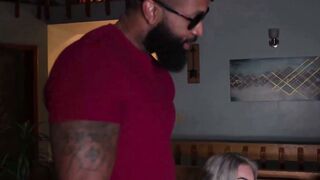 Enjoying bbc with Her New Girlfriend into Front of Her Ex-Hubby
