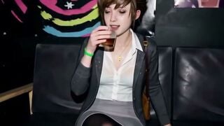 Kate AI Gangbang Party: Drunk Girl Sucks Cock at Wild Night Club