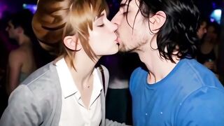 Kate AI Gangbang Party: Drunk Girl Sucks Cock at Wild Night Club