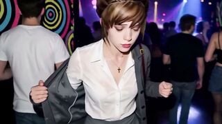 Kate AI Gangbang Party: Drunk Girl Sucks Cock at Wild Night Club
