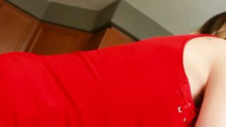 Trans Shemale Sucks Cock & Takes Anal in Hardcore Bedroom Threesome