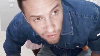 College Roommate Sucks Cock Then Gets Plowed On Bunk Bed