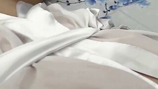 Slender Stepson Sucks Cock Before Deep Anal Gape Creampie