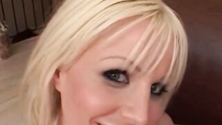 Big Titted Blonde Mom Deepthroats And Swallows Amateur Cumshot