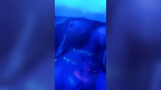 Bizarre Glow Party CBT Insertion with Fetish BDSM Dolls