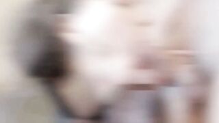 Abigail Mac Deepthroats Huge Black Cock on Snowy Park Bench