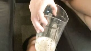 Japanese Slut Forced to Drink Master's Urine in Hardcore BDSM Session