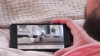 Sky Wonderland Caught Masturbating Before Deep Throat Hard Dick