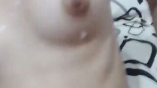 Amateur Webcam Brunette Sucks Cock & Gets Cumshot In Mouth