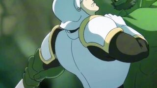 Nagi Gets Raw Orc & Goblin Gangbang With Double Anal Creampie