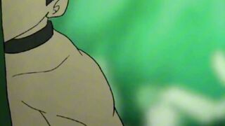 Nagi Gets Raw Orc & Goblin Gangbang With Double Anal Creampie