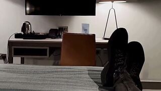 Blonde Stepmom Caught Watching Gay Porn Bends Over For Intimate Test