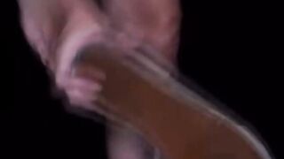 Audrey Madison Deepthroats Glory Hole & Swallows 8 Cumshots
