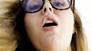 Blonde Step Mom Deepthroats Stepson While On Phone Call