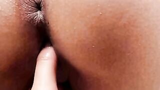 Inked Teen Deepthroats 10 Inch Dick & Swallows Amateur Jizz Poolside