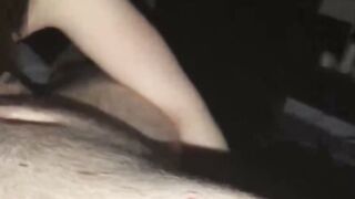 Amateur Teen Sucks Cock Deep In Bed Until Cum Swallow