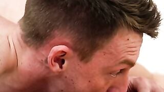 Colby Tate Deepthroats Kyle Harper's Thick Dick While Inked FTM Gets Pounded