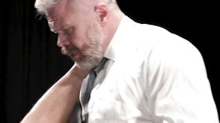Bareback Twink Gets Analed By Older Master In Auction Hall