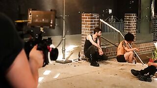 Darrel Deeps Hardcore Gangbang Behind The Scenes: Tattooed Blonde & Big Tits