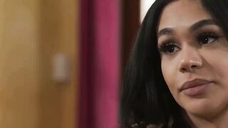 Eva Maxim Deepthroats Stepdad's Ebony Dick & Bareback Anal Doggy Style
