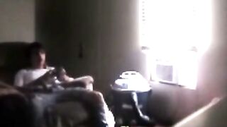 Gamer Son Sucks Mom's Cock Then Anal Creampies Her Tight Ass