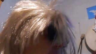 Busty Wife Sucks Cock And Gets Cum On Tits