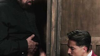 Max Sargent Bareback Priest Anal & Deepthroat Twink Confession