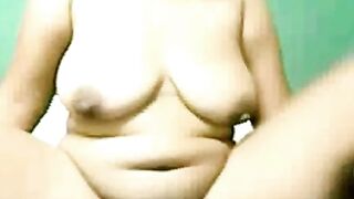Chubby Asian Filipina Angel Shows Big Tits on Webcam