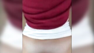 Amateur Serbian Girl Gets Anal Dug Out in Tight White Skirt