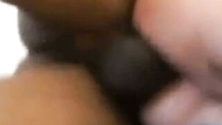 Amateur Black on Black Blowjob and Ass Fuck Homemade