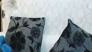 Amateur Brunette Sucks Thick Cock On Webcam
