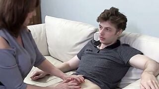 Lady Ava Roughly Fucks Young Stepson In Amateur Bedroom Taboo