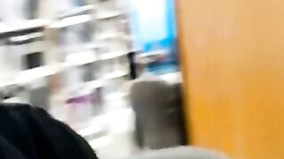 Blonde Amateur Couple Gets Caught Fucking in Public Library Webcam