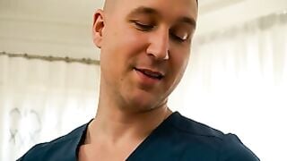 Jade Venus Deepthroats Inked Stud's Dick After Erotic Massage Grind