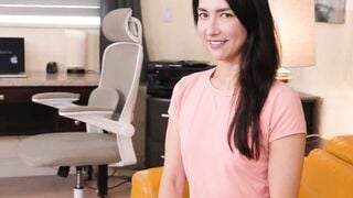 Isabela Love Sucks Cock & Gives Handjob While Smiling POV