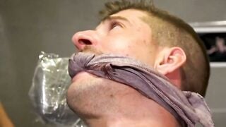 Sean Maygers Bound And Edged By Sebastian Keys And Brodie Ramirez Until He Cums