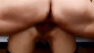 Amateur Solo Anal Gaping with Red Dildo | Extreme Stretch Homemade