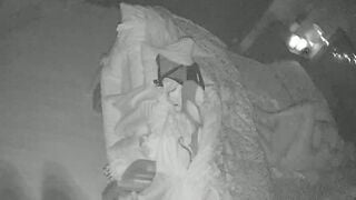 Hacked Bedroom Webcam Captures Mature Couple Having Sex In Bed