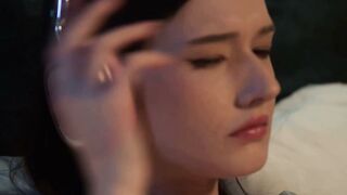 Britney Dutch Deepthroats Giant BBC & Rides Hidden Dildo