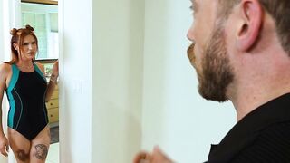 Kalli Grace Naked in Bathroom for Coach Nick Smash