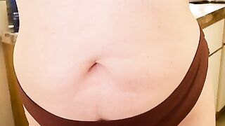 Chubby Amateur Fingers Her Tight Ass And Wet Pussy Solo