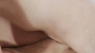 Reagan Foxx Rides Her Mother's Thick Cock On The White Bed