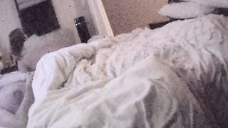 Hacked Bedroom Cam: Hidden Camera Captures Intimate Sex Under The Covers