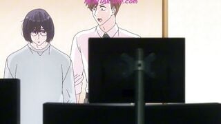 Hentai Anime Boys Raw Gay Passion Nerd Kiss Kitchen Ass Grip