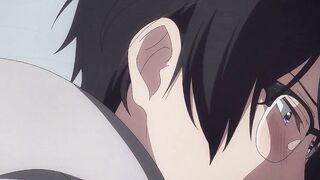 Tied Up Nerd Gets Deep Anal Creampie in Rough Hentai